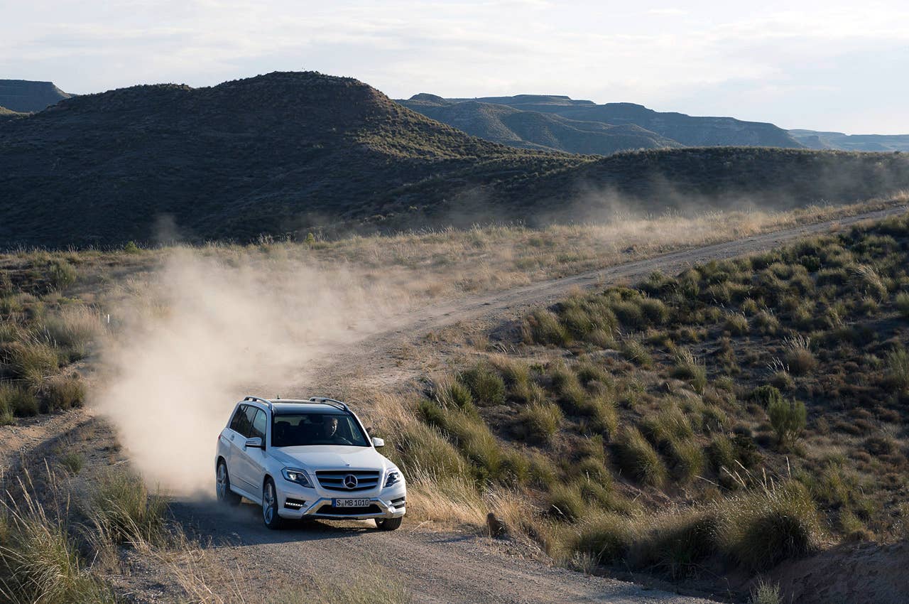 2013 Mercedes-Benz GLK off-road