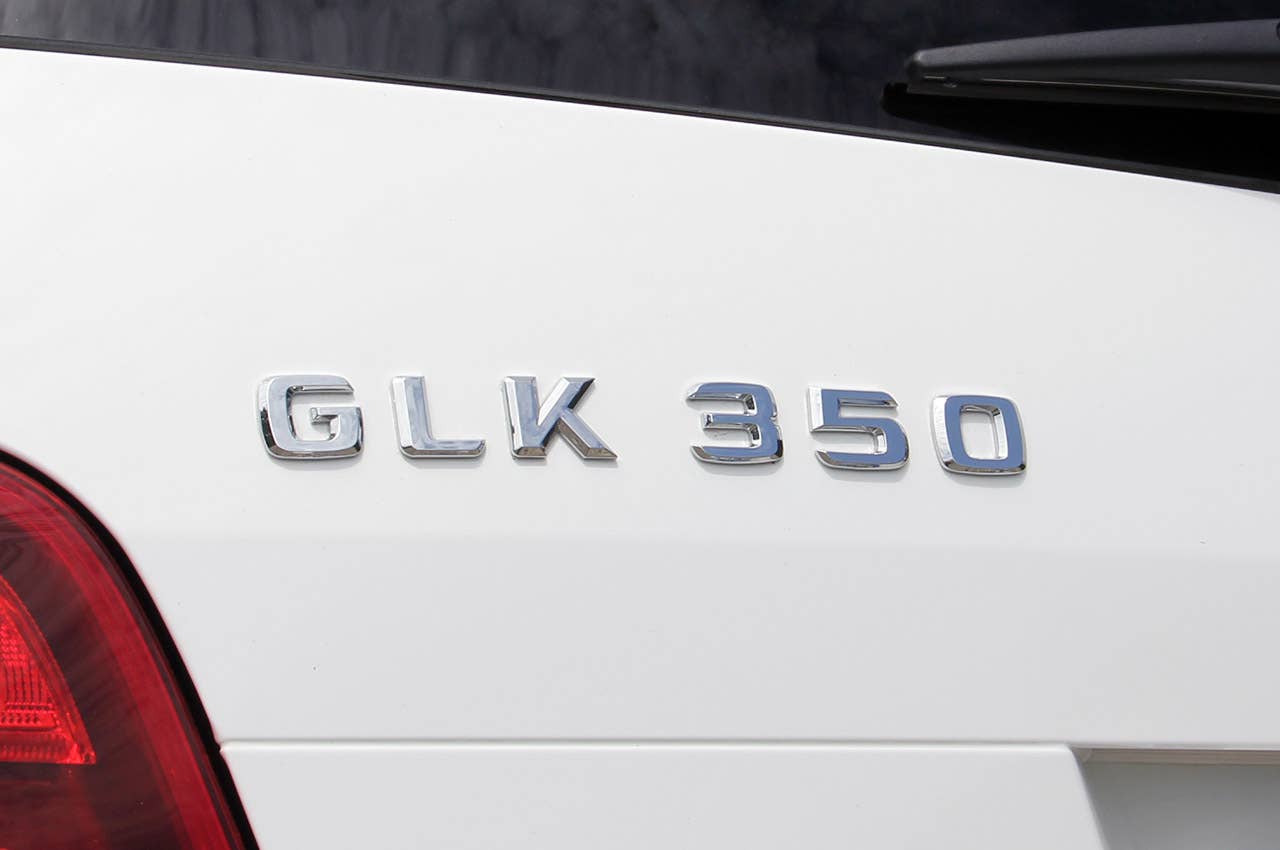 2013 Mercedes-Benz GLK badge