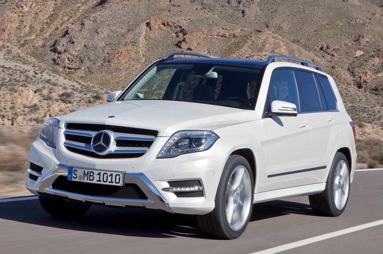 2013 Mercedes-Benz GLK driving