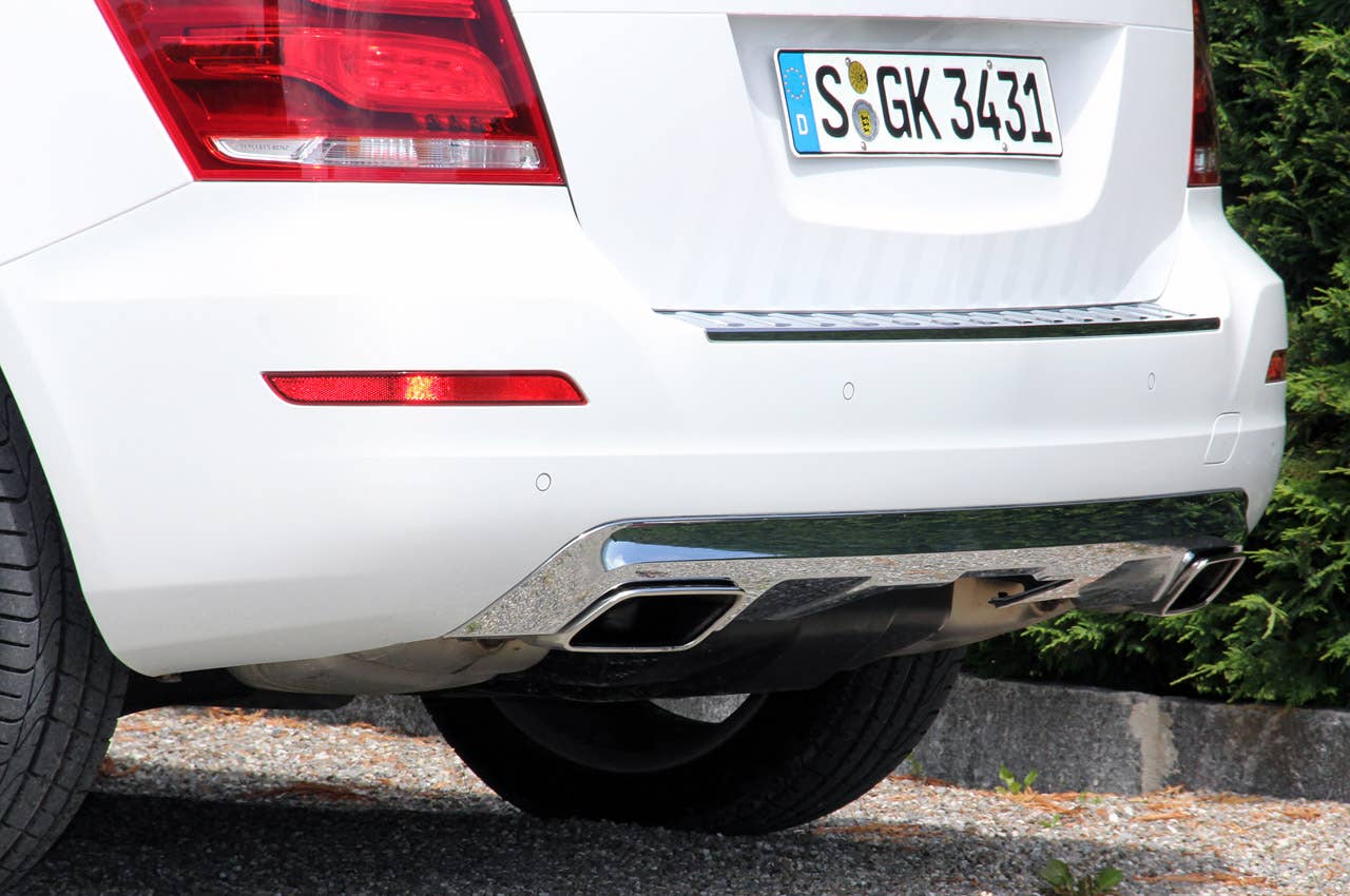 2013 Mercedes-Benz GLK rear bumper