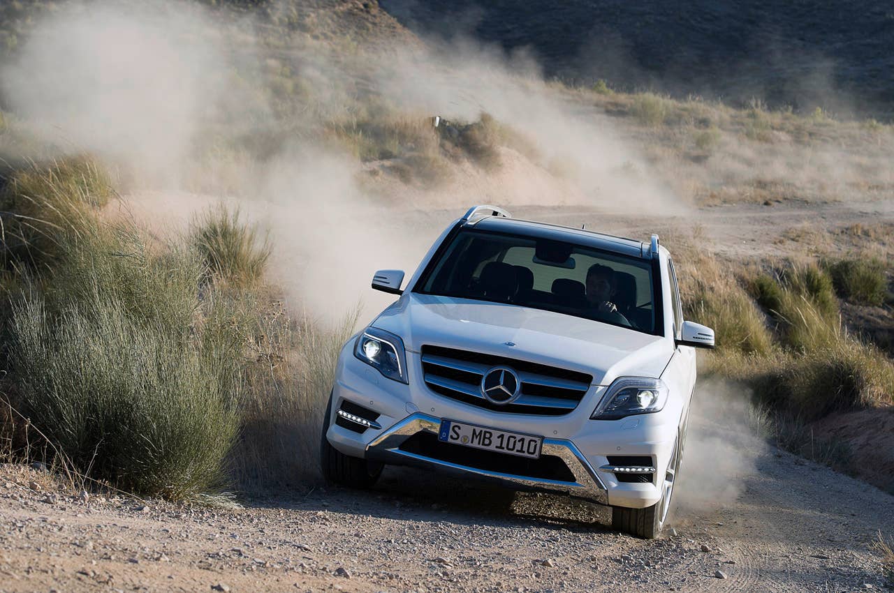 2013 Mercedes-Benz GLK off-road