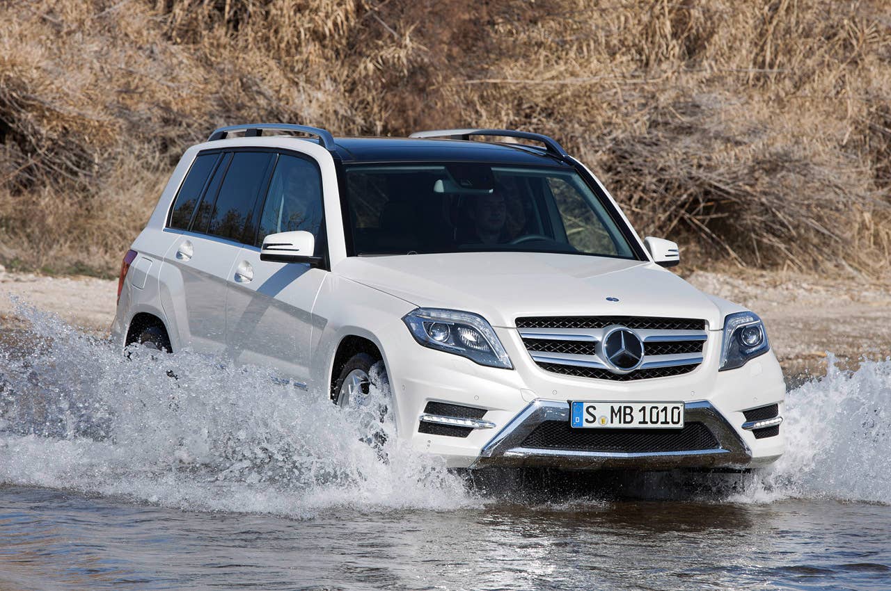 2013 Mercedes-Benz GLK off-road