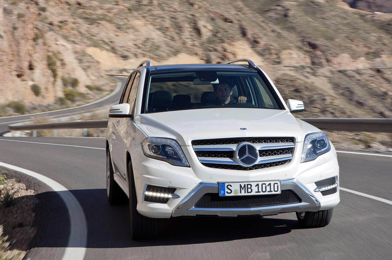 2013 Mercedes-Benz GLK driving