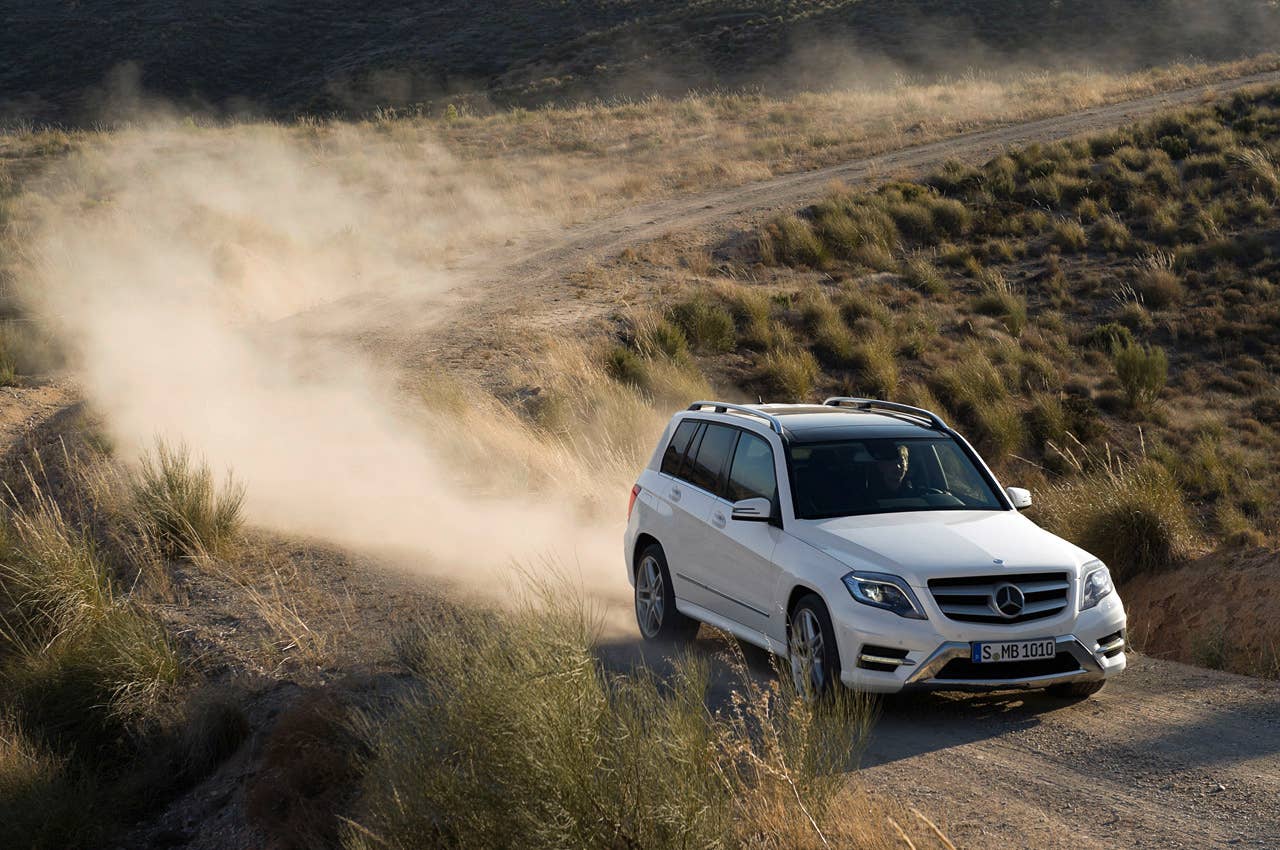2013 Mercedes-Benz GLK off-road