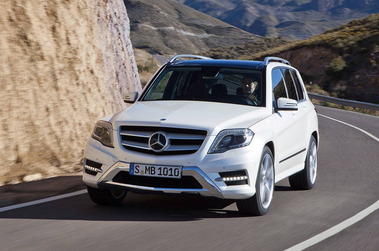 2013 Mercedes-Benz GLK driving