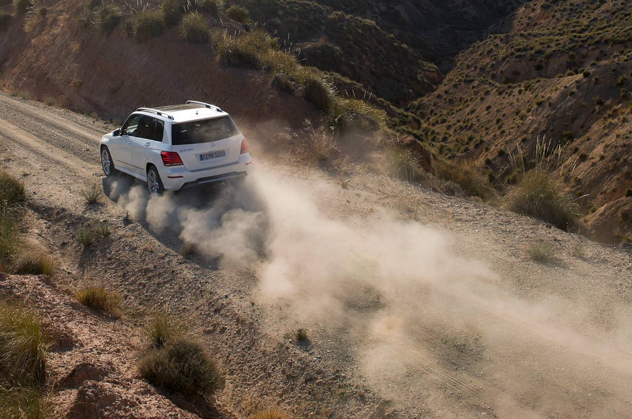 2013 Mercedes-Benz GLK off-road