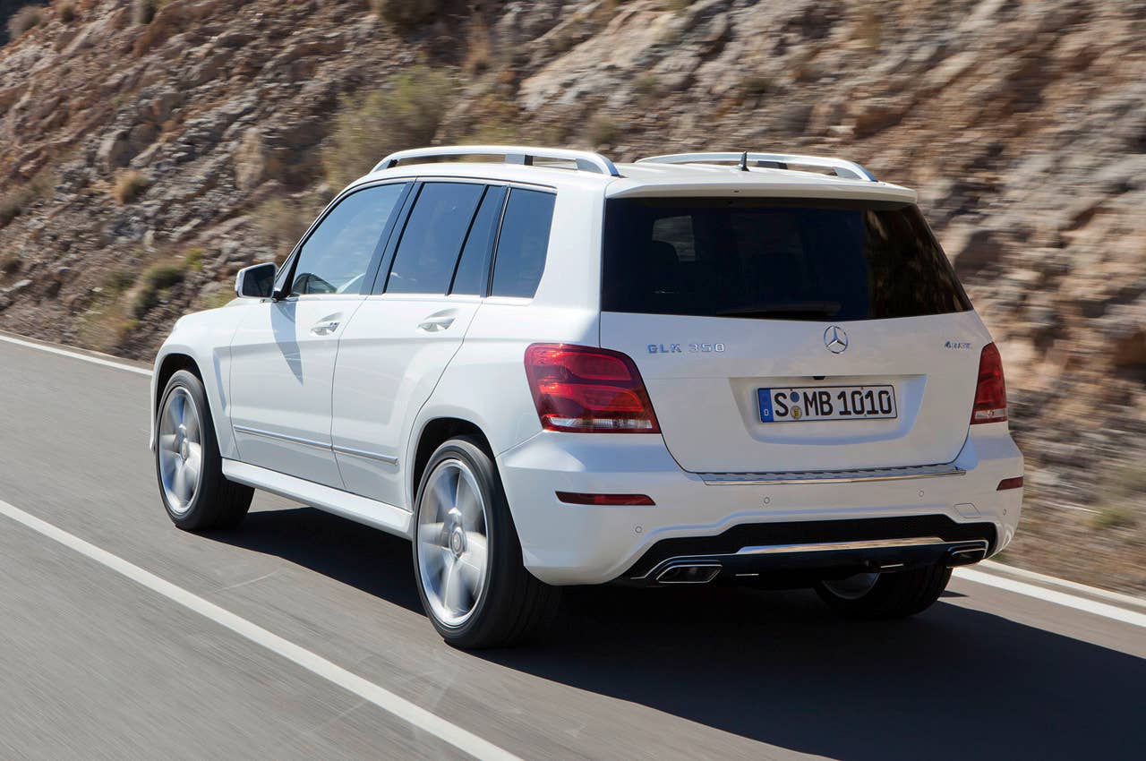 2013 Mercedes-Benz GLK driving