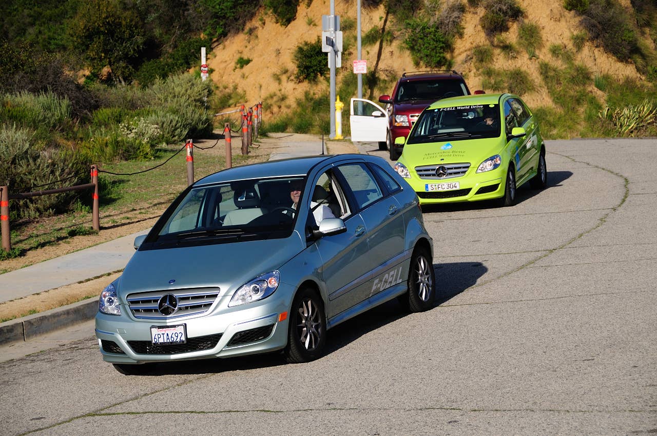 Mercedes-Benz F-Cell World Drive in the States