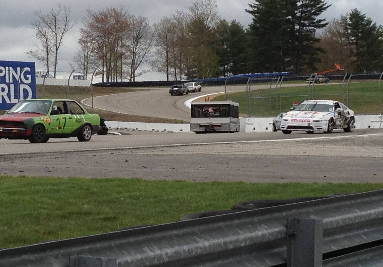 At the 24 Hours of LeMons"Loudon Annoying" race, May 5, 2012