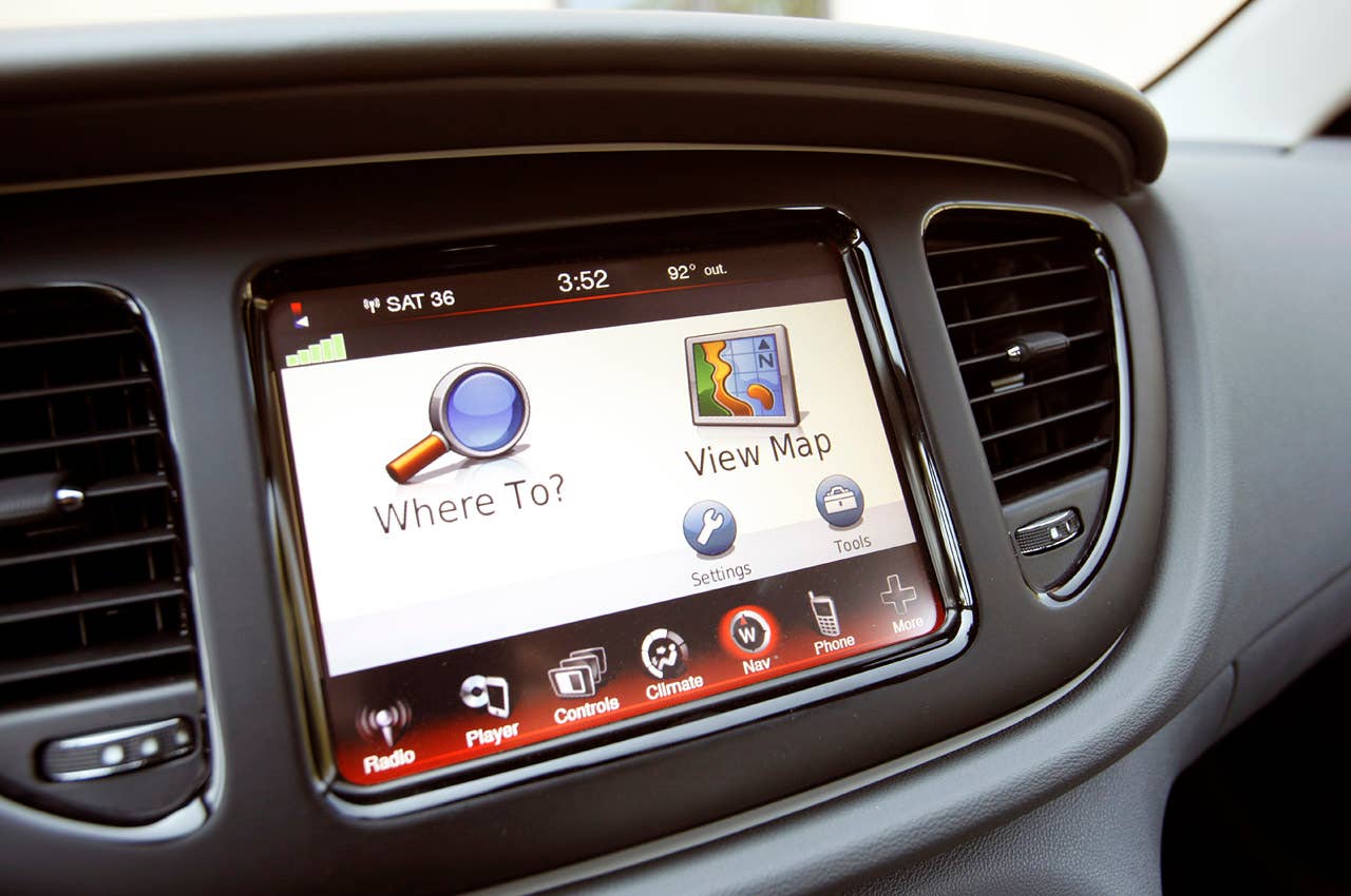 2013 Dodge Dart navigation system