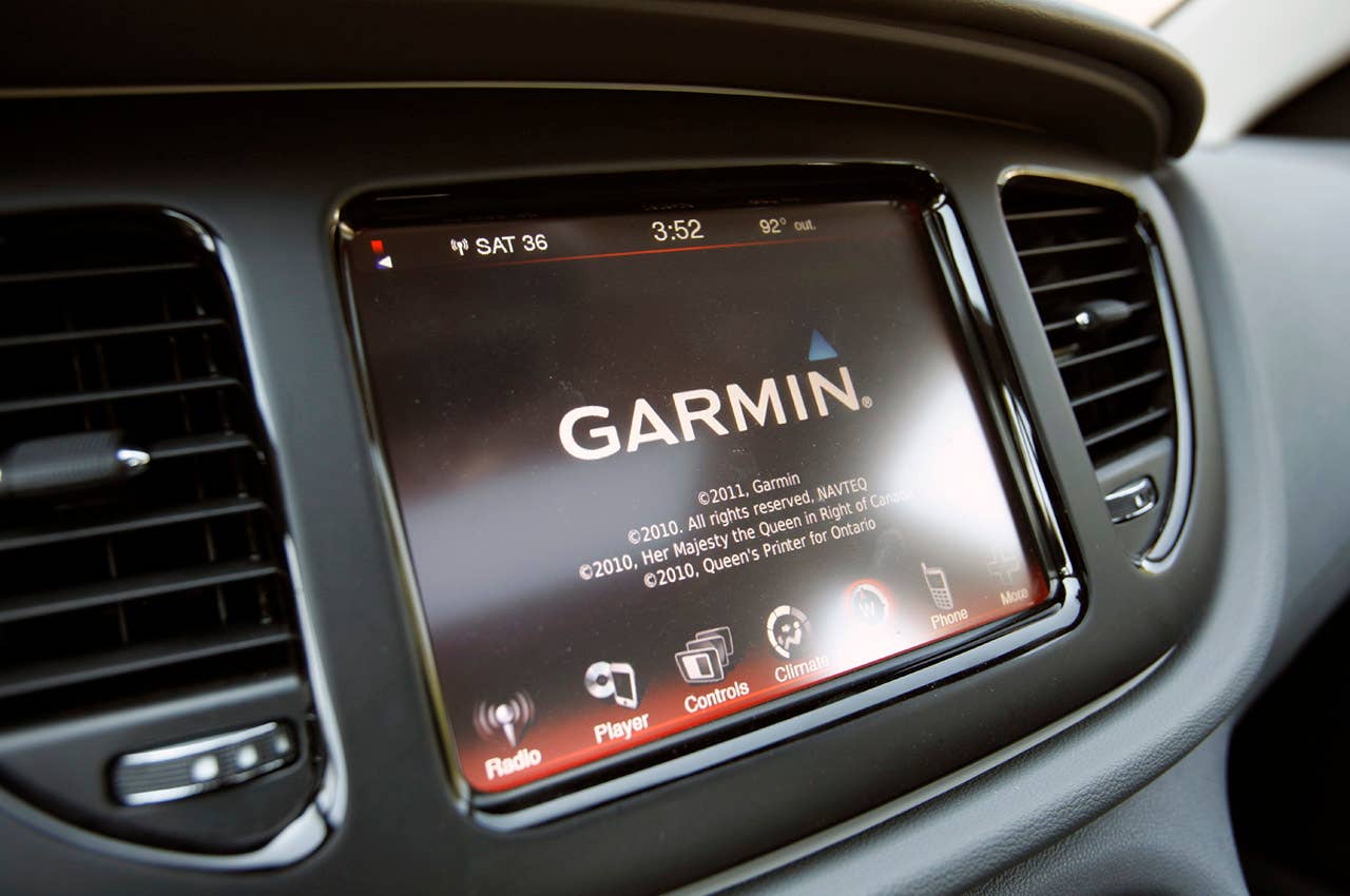 2013 Dodge Dart navigation system