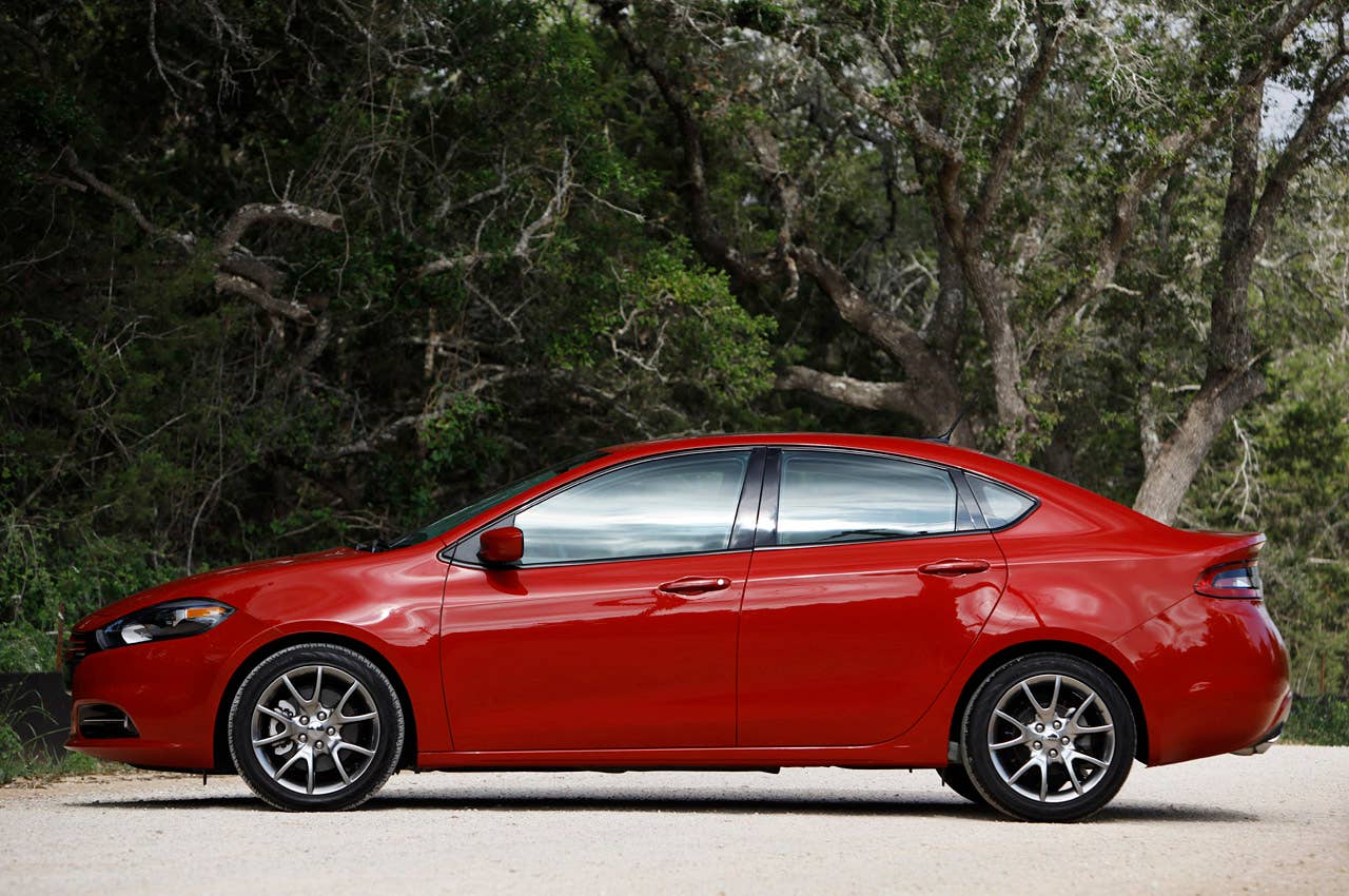 2013 Dodge Dart side view
