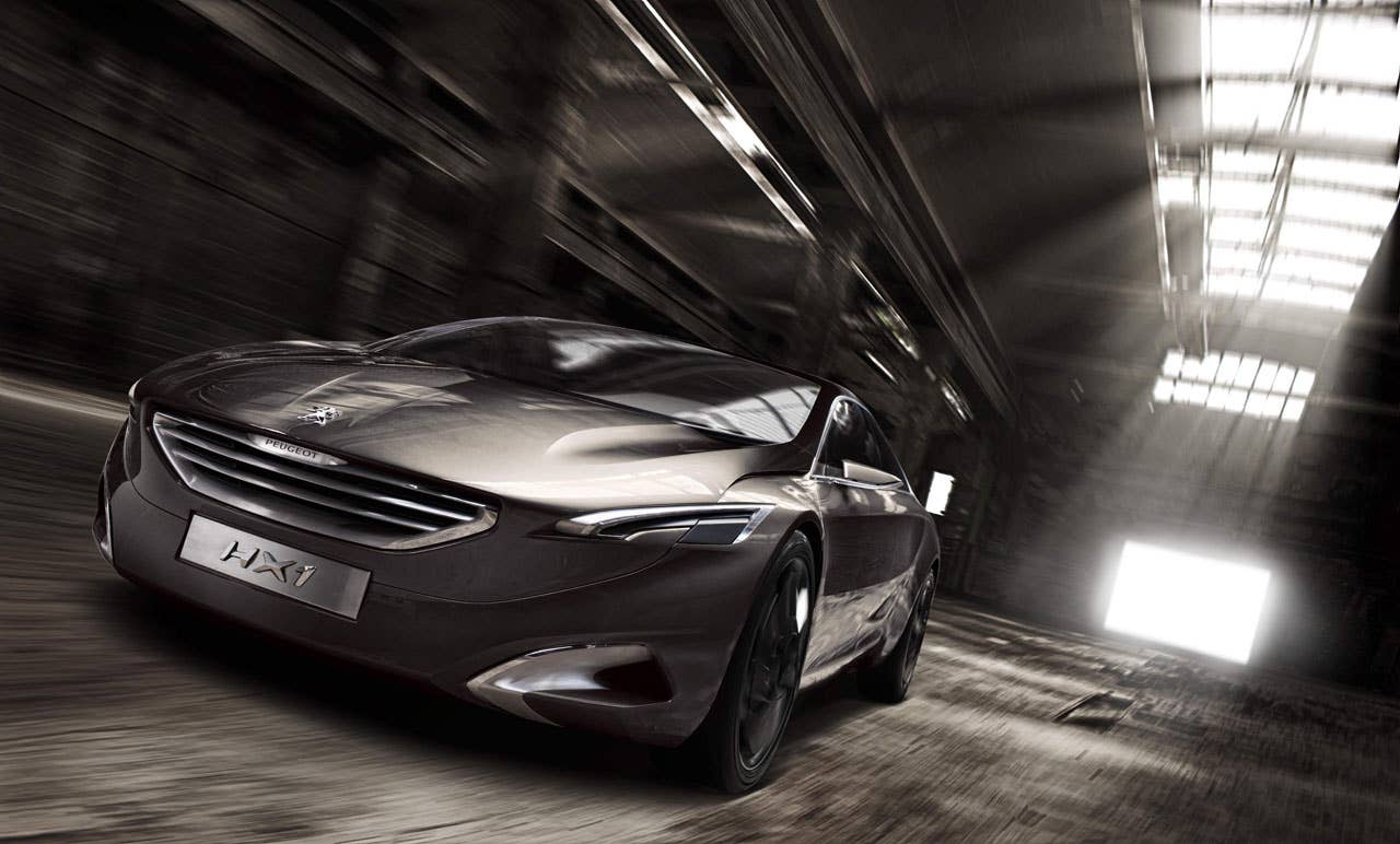 Peugeot HX1 Concept front 3/4