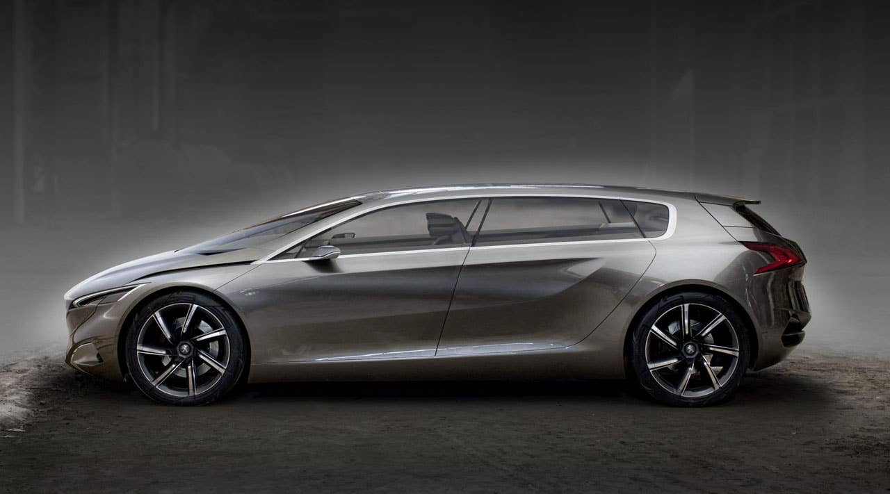 Peugeot HX1 Concept side