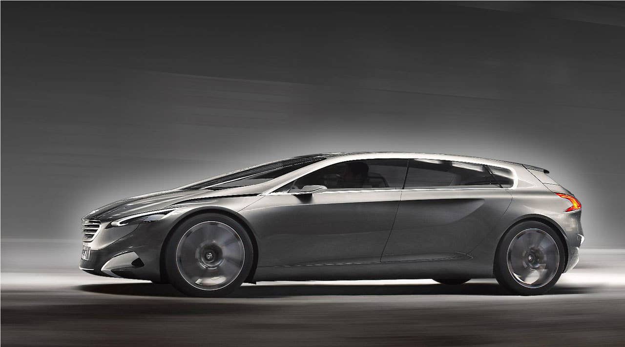 Peugeot HX1 Concept front 3/4