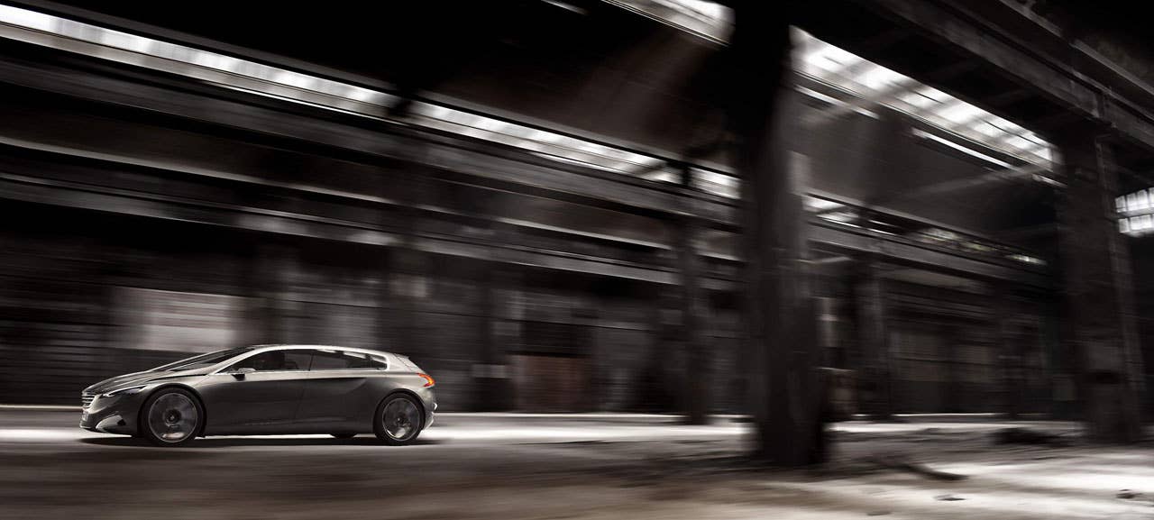 Peugeot HX1 Concept driving