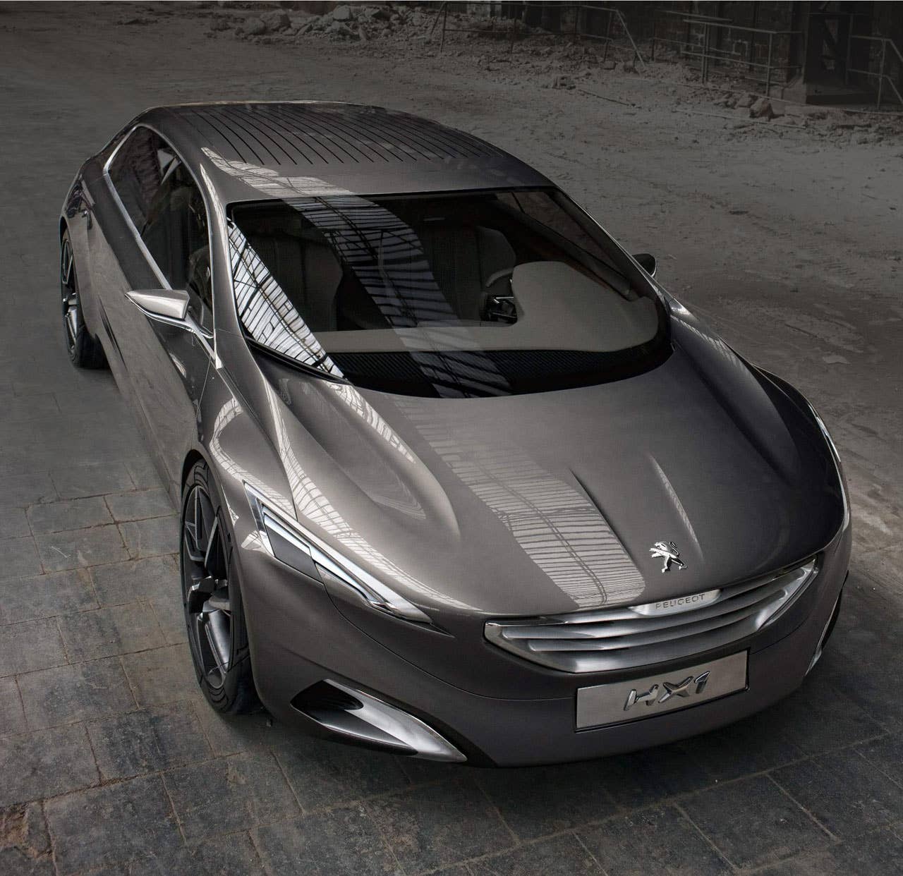 Peugeot HX1 Concept front 3/4