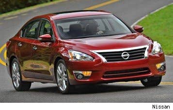 Sticker Price: $21,760 - $30,560 Invoice Price: $20,356 - $$27,929 Fuel Economy: 27 mpg city, 38 mpg highway  TheNissan Altima underwent a handsome redesign for the 2013 model year, making it a standout on the road. The Altima, available in coupe and sedan form, is also quite fun to drive and comes with a nice interior.  Research the Nissan Altima Nissan Altima Photos & Information Nissan Altima Best Deals Nissan Altima Local Dealer Price Quote