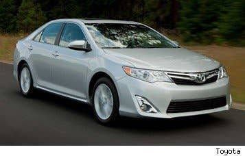 Sticker Price: $22,235 - $30,465 Invoice Price: $20,345 - $$27,723 Fuel Economy: 25 mpg City, 35 mpg Highway  This is perhaps the ultimate commuter car. It's totally inoffensive, fuel efficient, affordable and reliable. TheCamry has been the best-selling car in America for some time now, and will likely continue to be so.  Research the Toyota Camry Toyota Camry Photos & Information Toyota Camry Best Deals Toyota Camry Local Dealer Price Quote