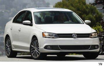 Sticker Price: $15,545 - $28,425 Invoice Price: $14,923 - $$27,288 Fuel Economy: 24 mpg city, 34 mpg highway  TheVolkswagen Jetta is the cheapest German sedan you can buy. Although the interior isn't as good as some of its competition, it's undoubtedly one of the most fun-to-drive small sedans out there.  Research the Volkswagen Jetta Volkswagen Jetta Photos & Information Volkswagen Jetta Best Deals Volkswagen Jetta Local Dealer Price Quote