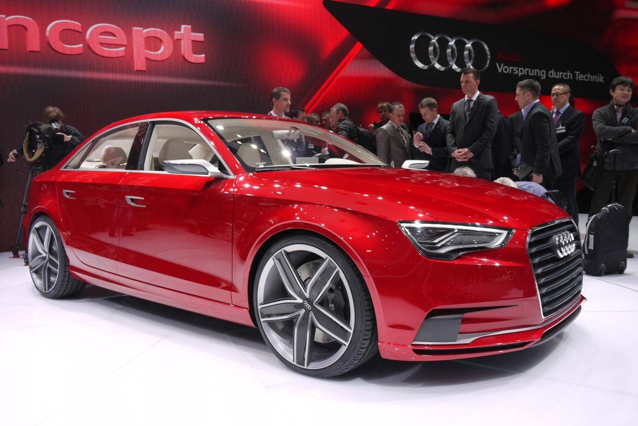Audi A3 sedan concept: Geneva 2011