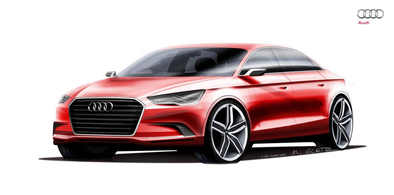 Audi A3 sedan concept