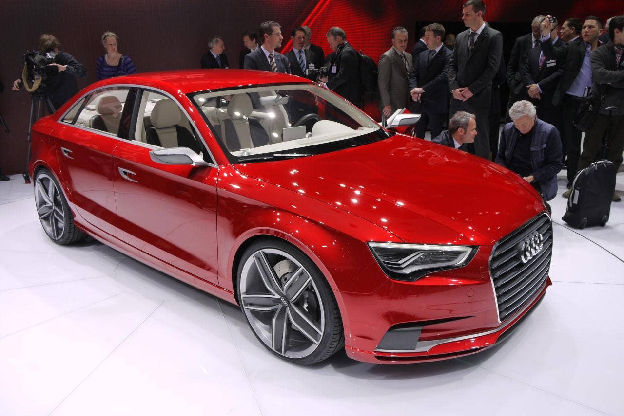 Audi A3 sedan concept: Geneva 2011