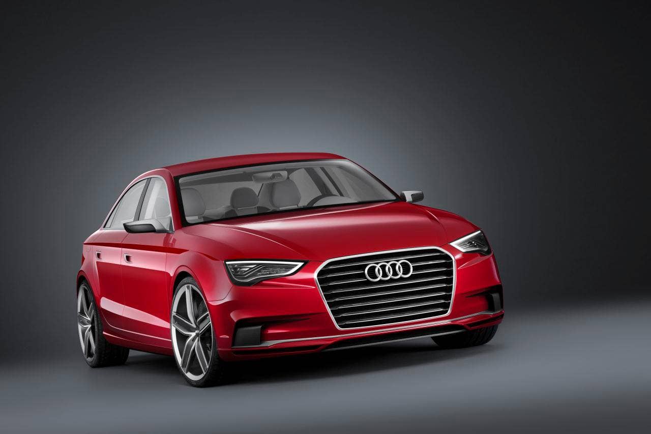 Audi A3 sedan concept