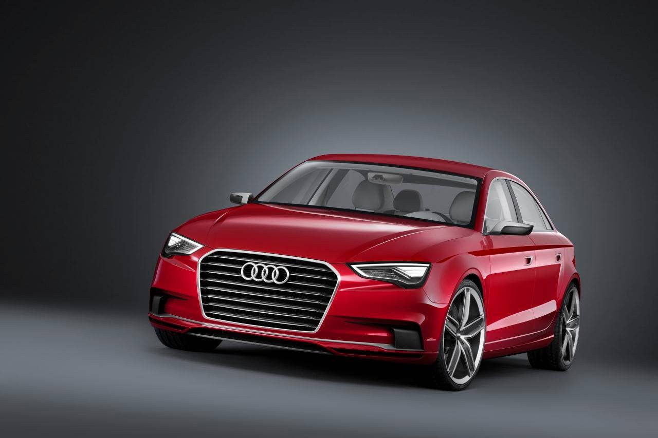 Audi A3 sedan concept