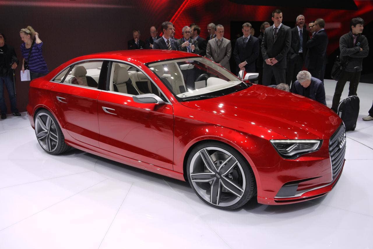 Audi A3 sedan concept: Geneva 2011