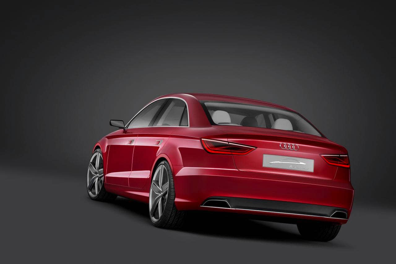 Audi A3 sedan concept