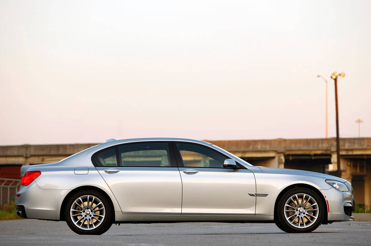 2011 BMW 740Li side view