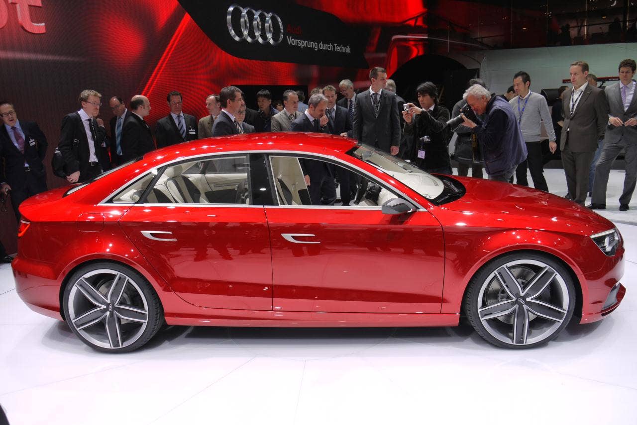 Audi A3 sedan concept: Geneva 2011