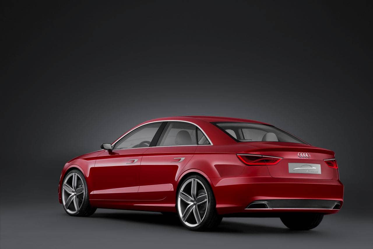 Audi A3 sedan concept