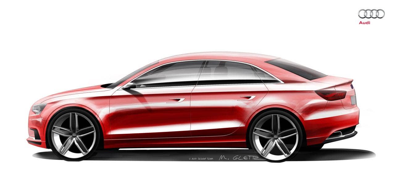 Audi A3 sedan concept