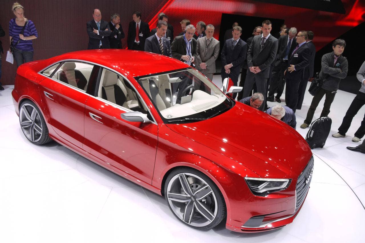 Audi A3 sedan concept: Geneva 2011