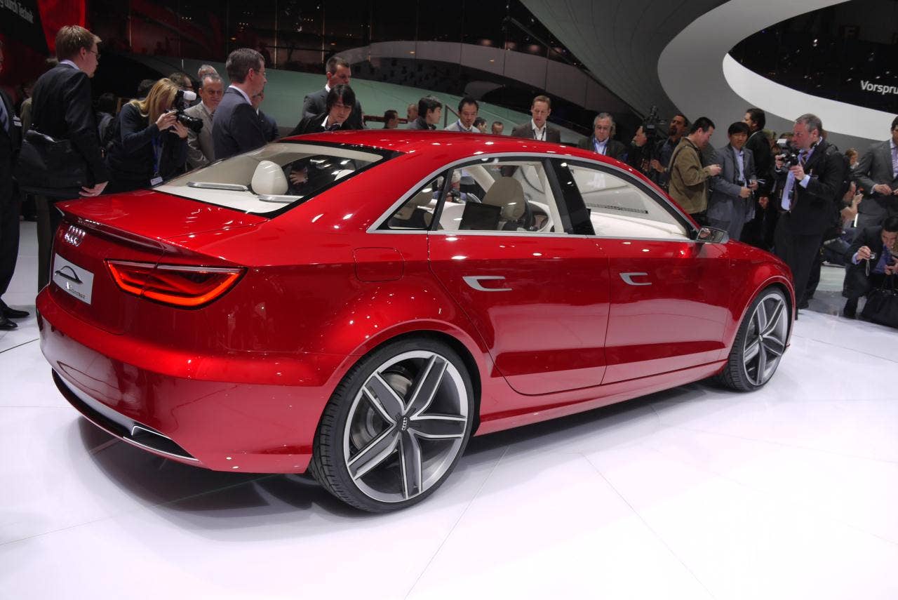 Audi A3 sedan concept: Geneva 2011