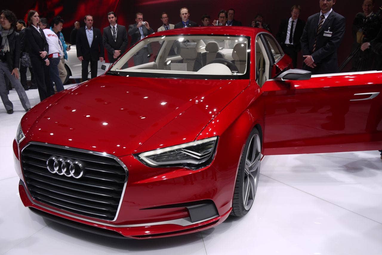 Audi A3 sedan concept: Geneva 2011