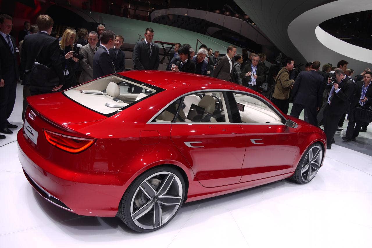 Audi A3 sedan concept: Geneva 2011