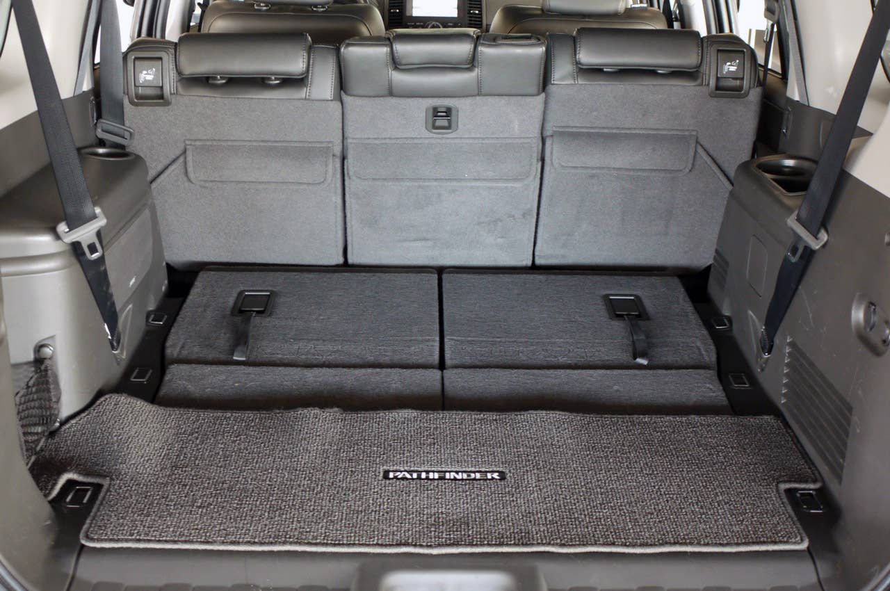2011 Nissan Pathfinder rear cargo area