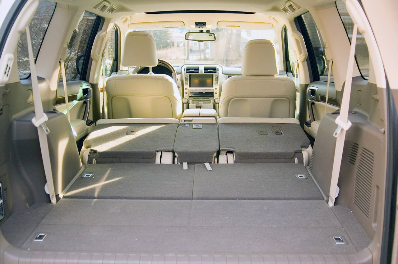 2011 Lexus GX 460 rear cargo area