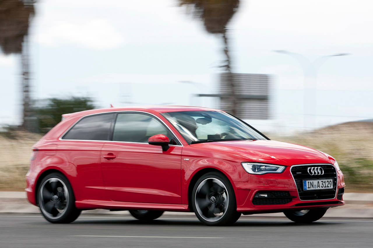2013 Audi A3 driving