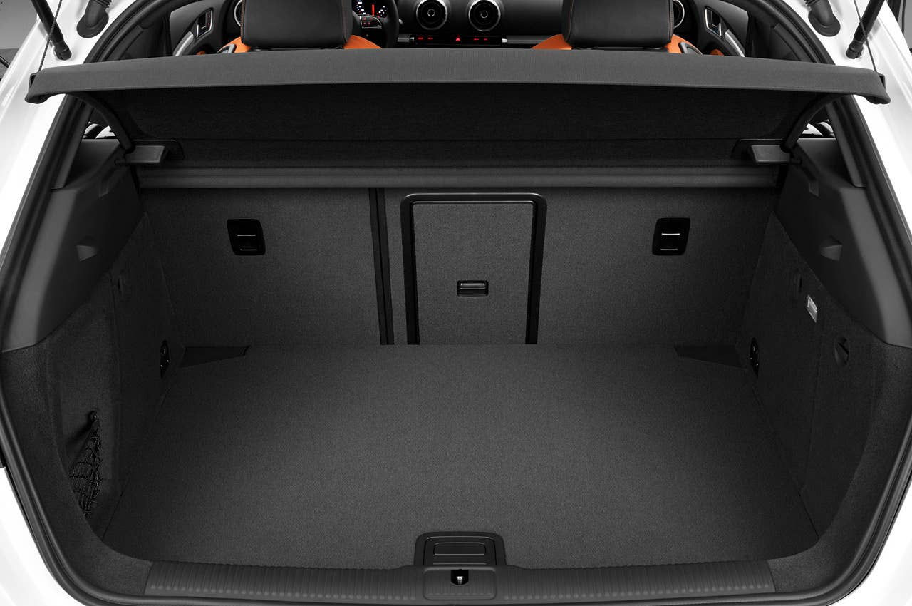2013 Audi A3 rear cargo area