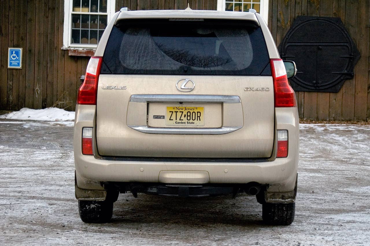 2011 Lexus GX 460 rear view