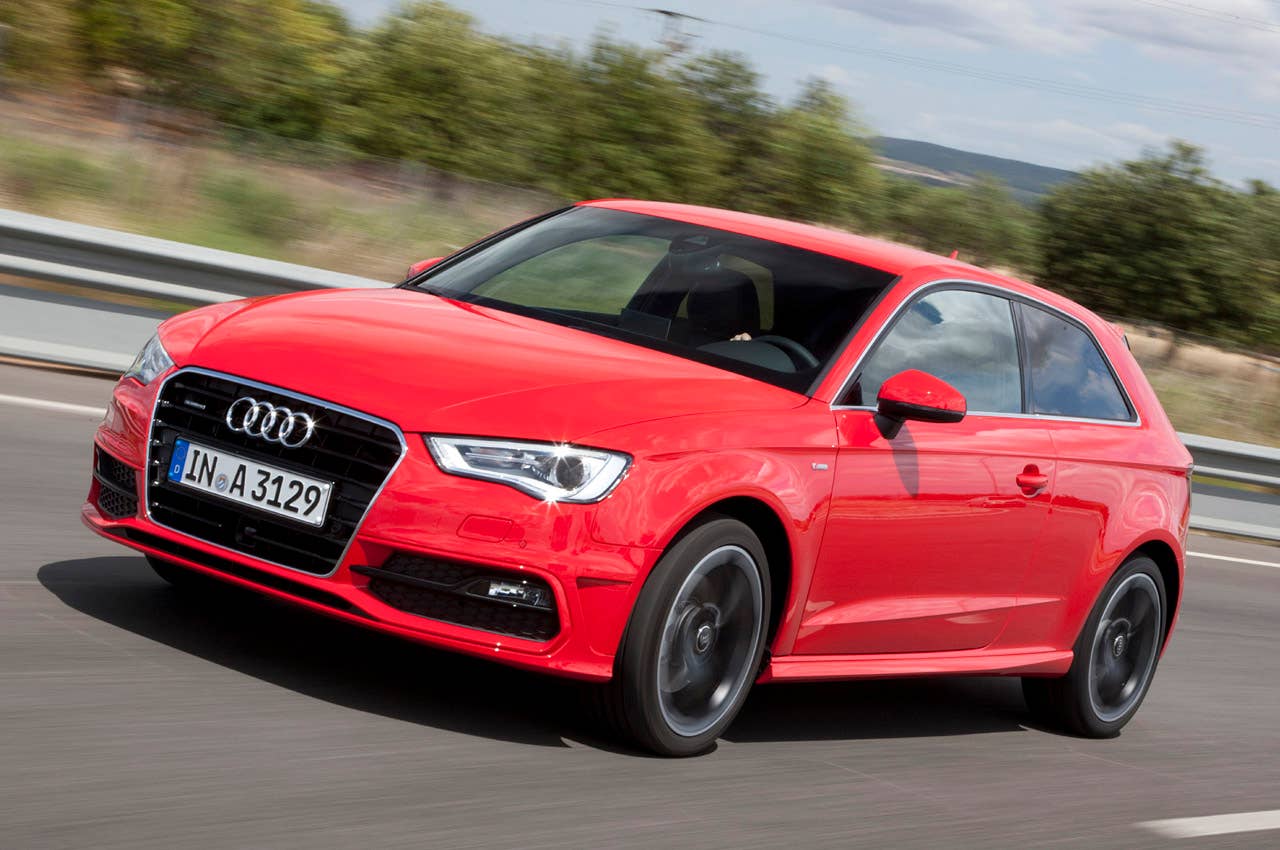 2013 Audi A3 driving