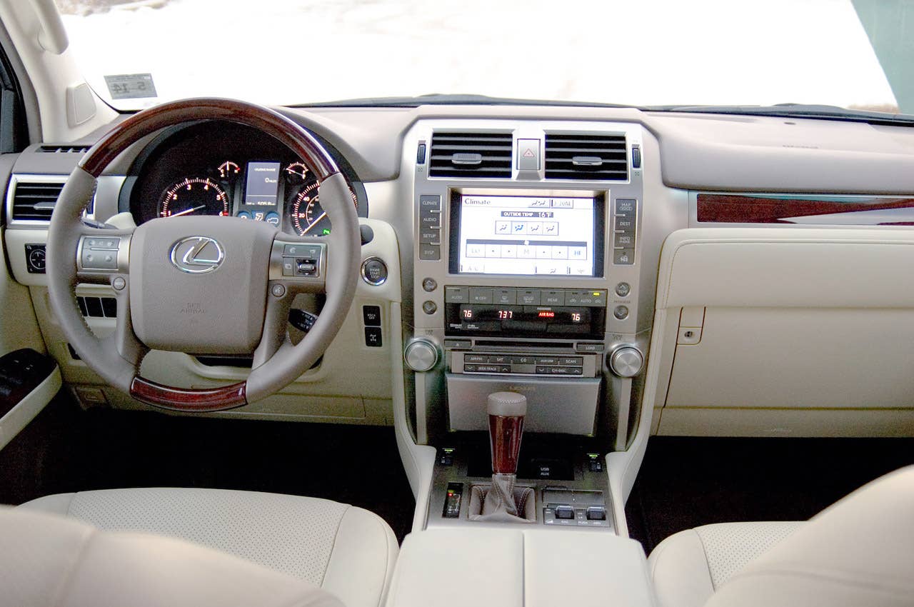 2011 Lexus GX 460 interior