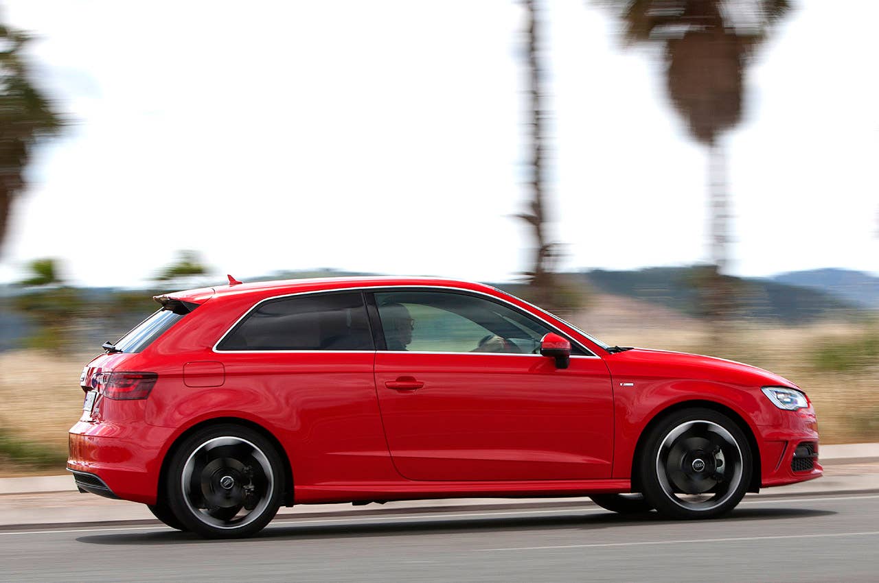 2013 Audi A3 driving