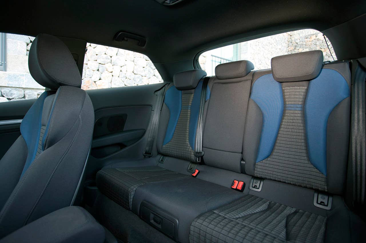 2013 Audi A3 rear seats