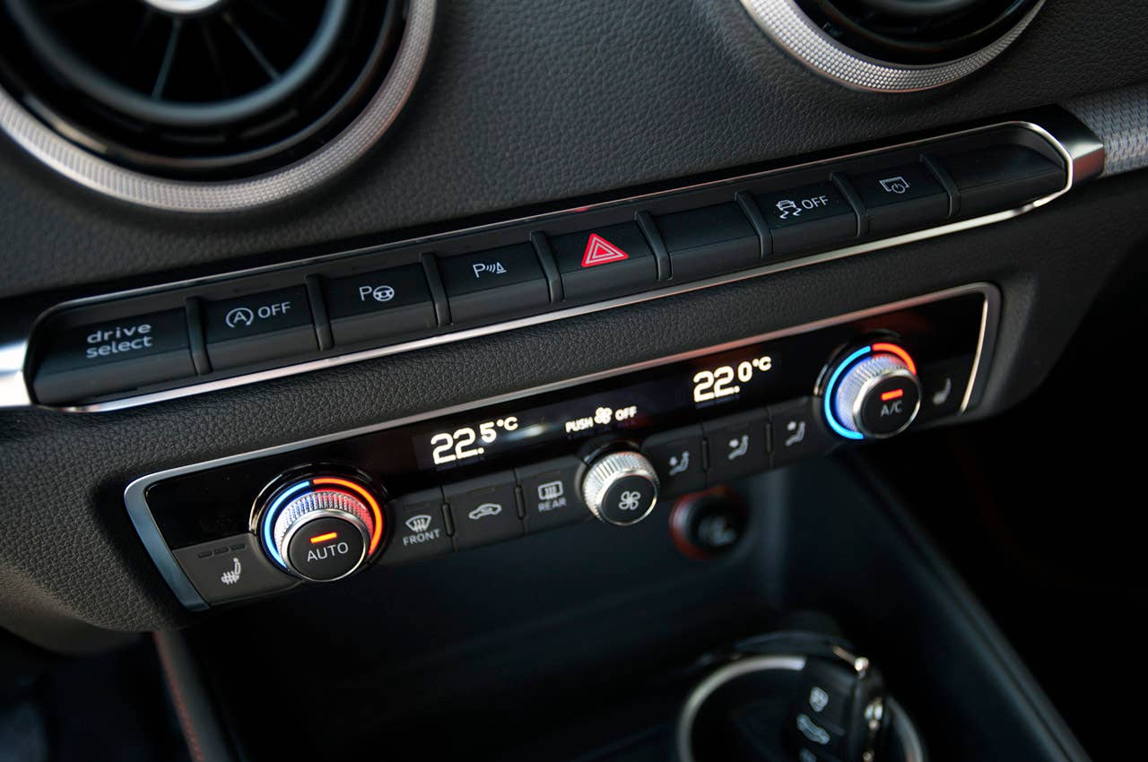2013 Audi A3 climate controls