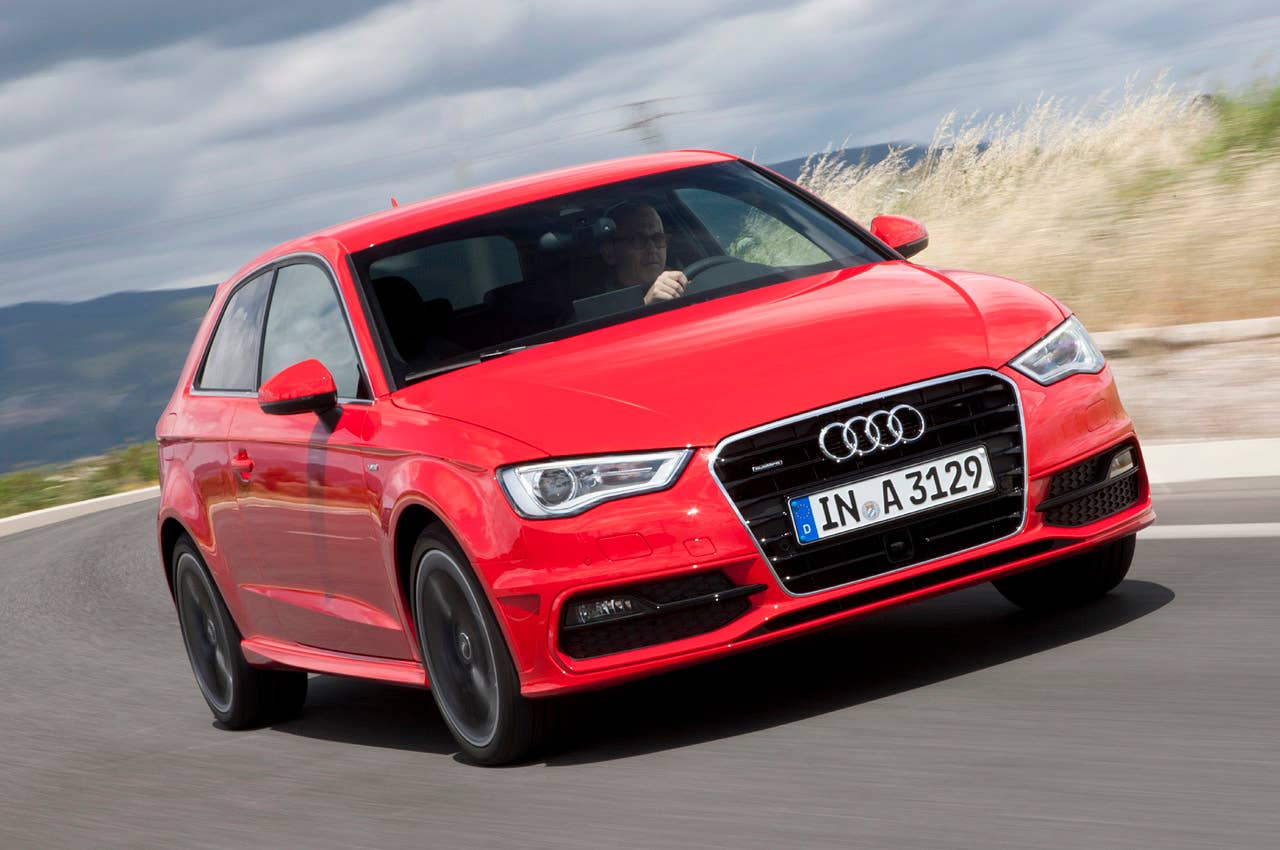 2013 Audi A3 driving